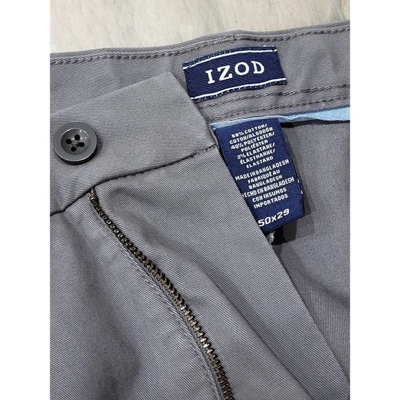 Izod Performance Stretch Chino Pants 50W x 29L - Picture 6 of 11